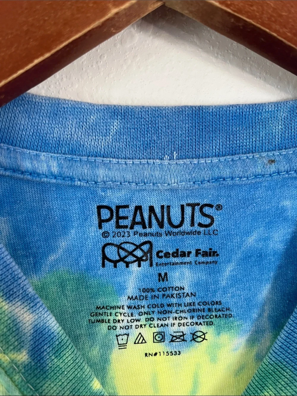 Peanuts Tie-Dye Snoopy Tee